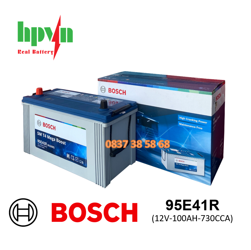 ẮC QUY BOSCH 95E41R (12V-100AH)